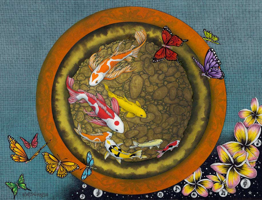 Butterfly Dream VI (I Ching Fishpot)